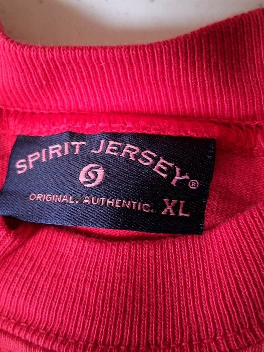 Spirit Jersey Shirt XL Red White Blue Tie Dye Stripe USA America Patriotic - Picture 6 of 16